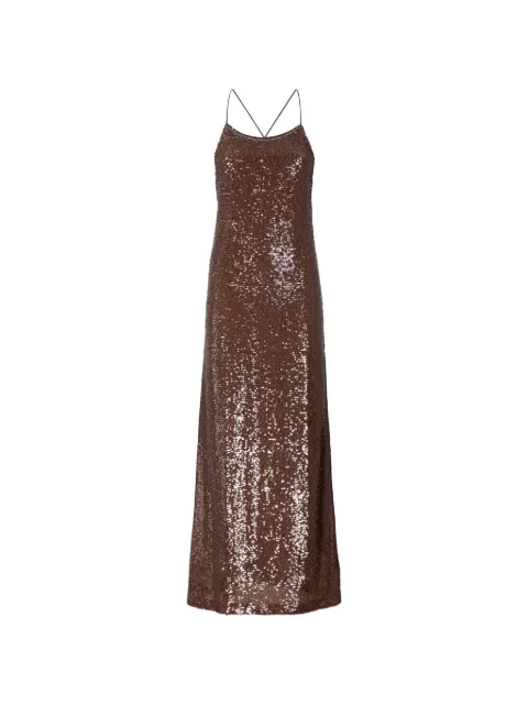 Gaëlle Paris sequin-embellished maxi dress