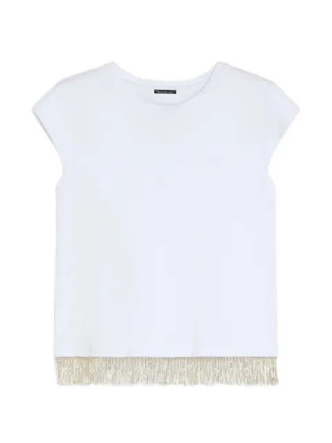 Pennyblack fringe-trim short-sleeve T-shirt