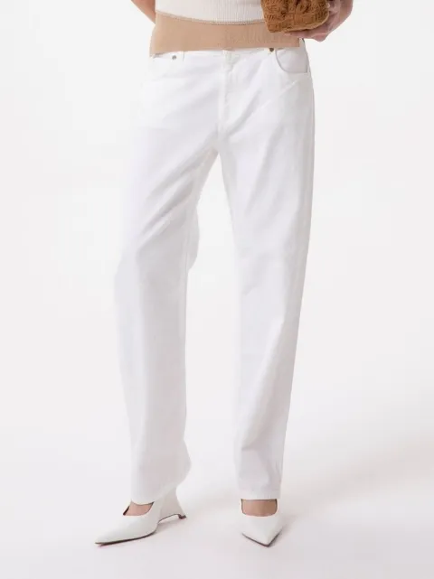 Gaëlle Paris side-clamps jeans