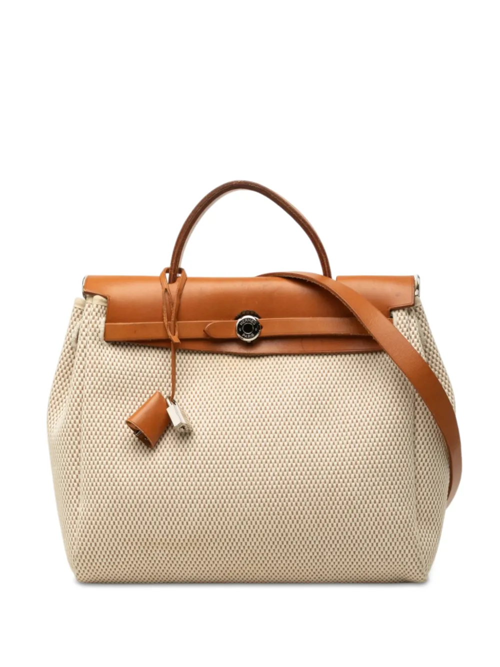 Hermès Pre-Owned 2002 Toile Herbag PM satchel - Toni neutri