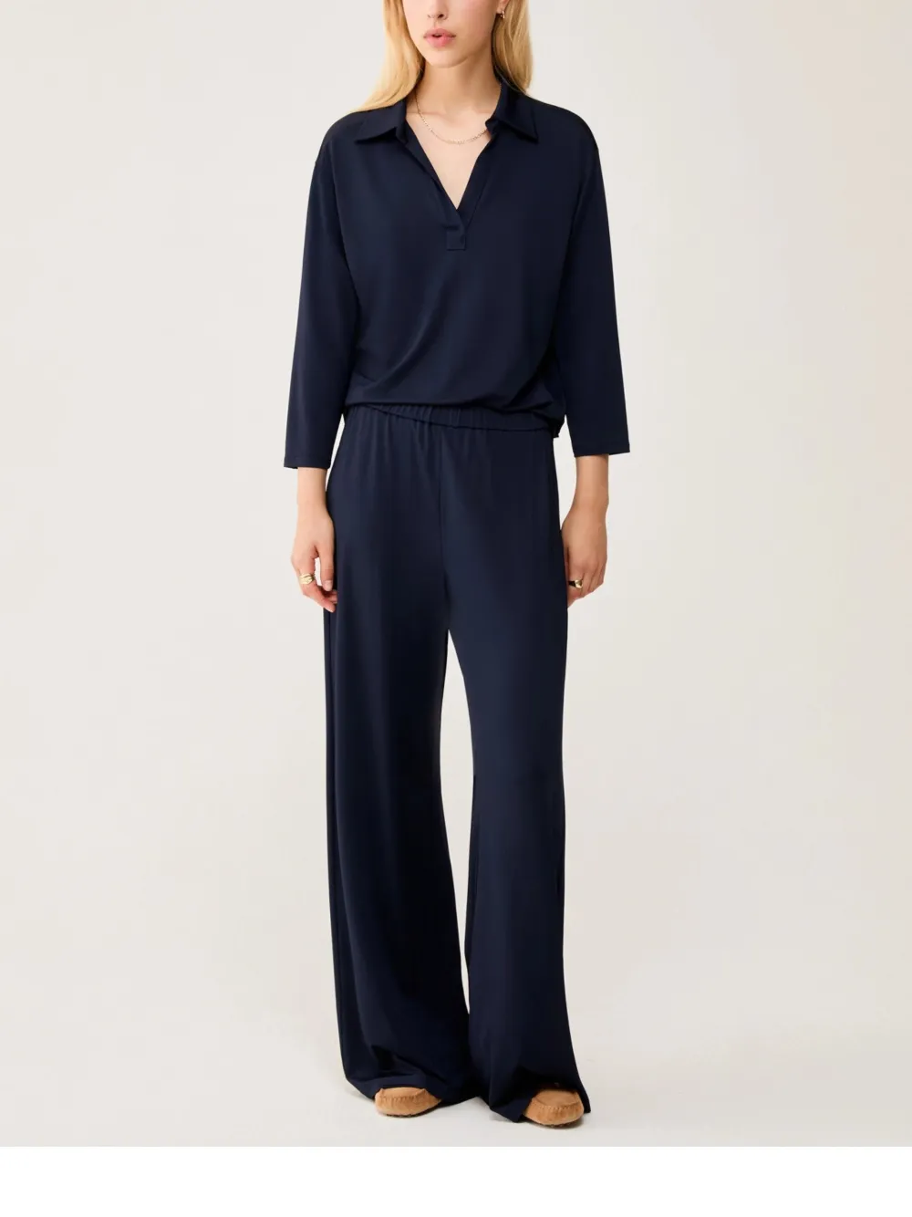 Pennyblack Gattini palazzo broek Blauw