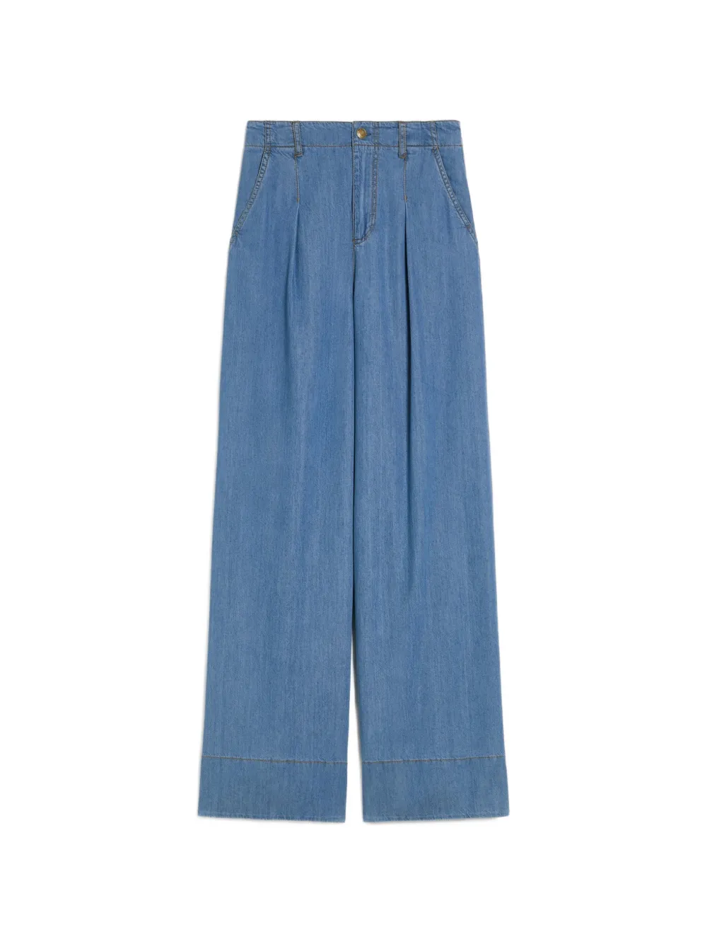 Pennyblack pleated wide-leg jeans - Blu