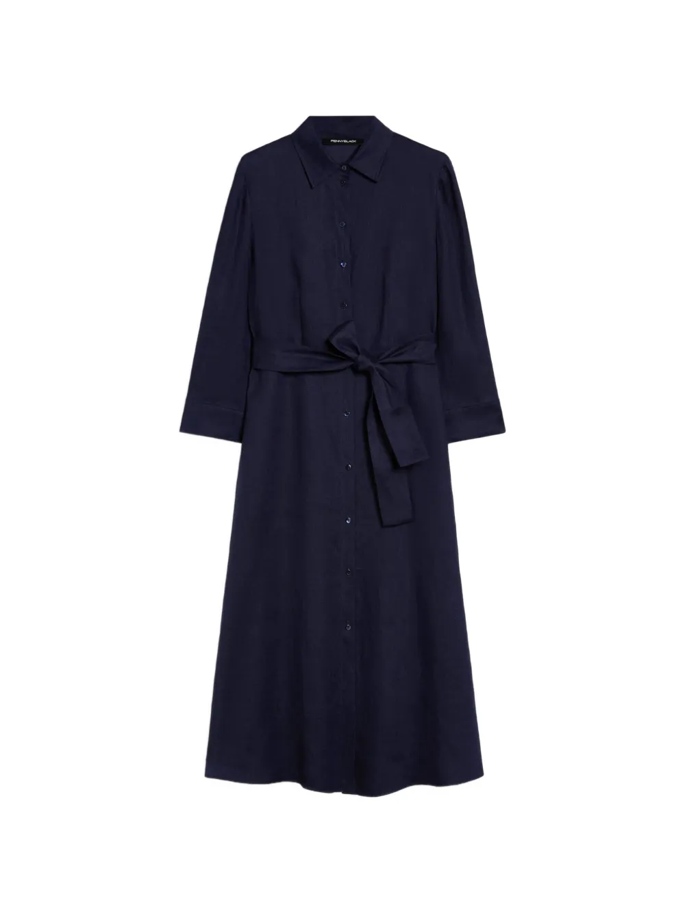 Pennyblack button-up shirt midi dress - Blu