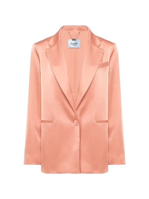 Blugirl satin single-breasted blazer