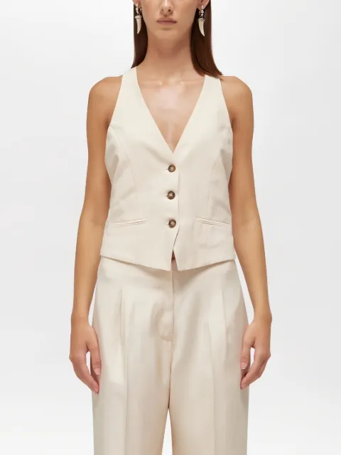 Blugirl lace-trimmed waistcoat