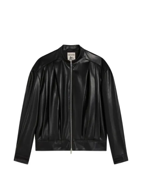 Semicouture Naia pleated bomber jacket