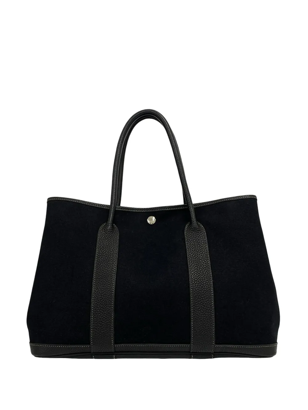 Hermès Pre-Owned 2006 Toile and Negonda Garden Party 36 tote bag - Nero