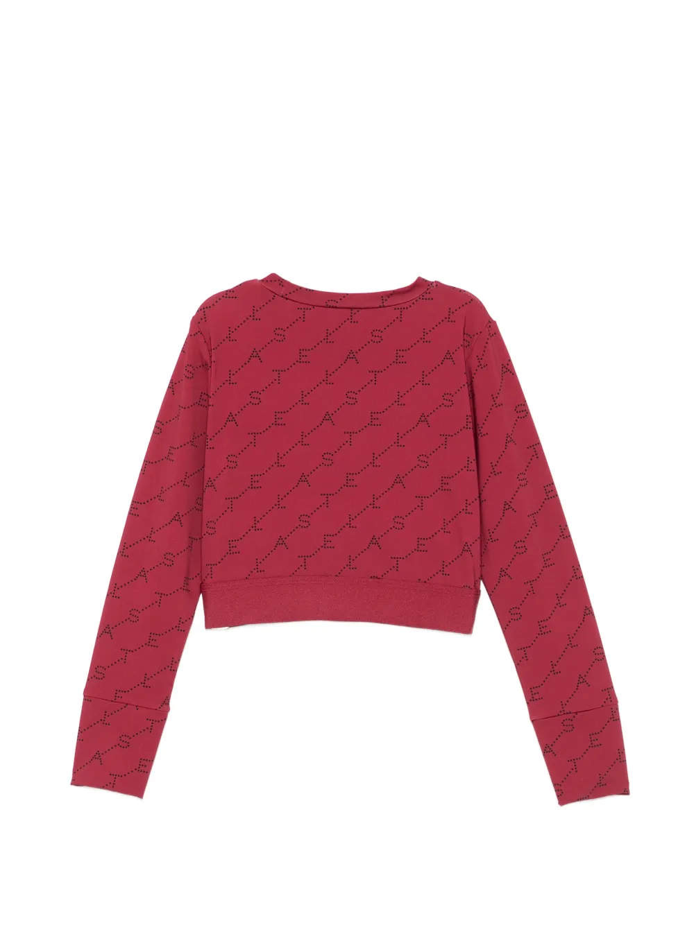 Stella McCartney Kids Cropped top Rood