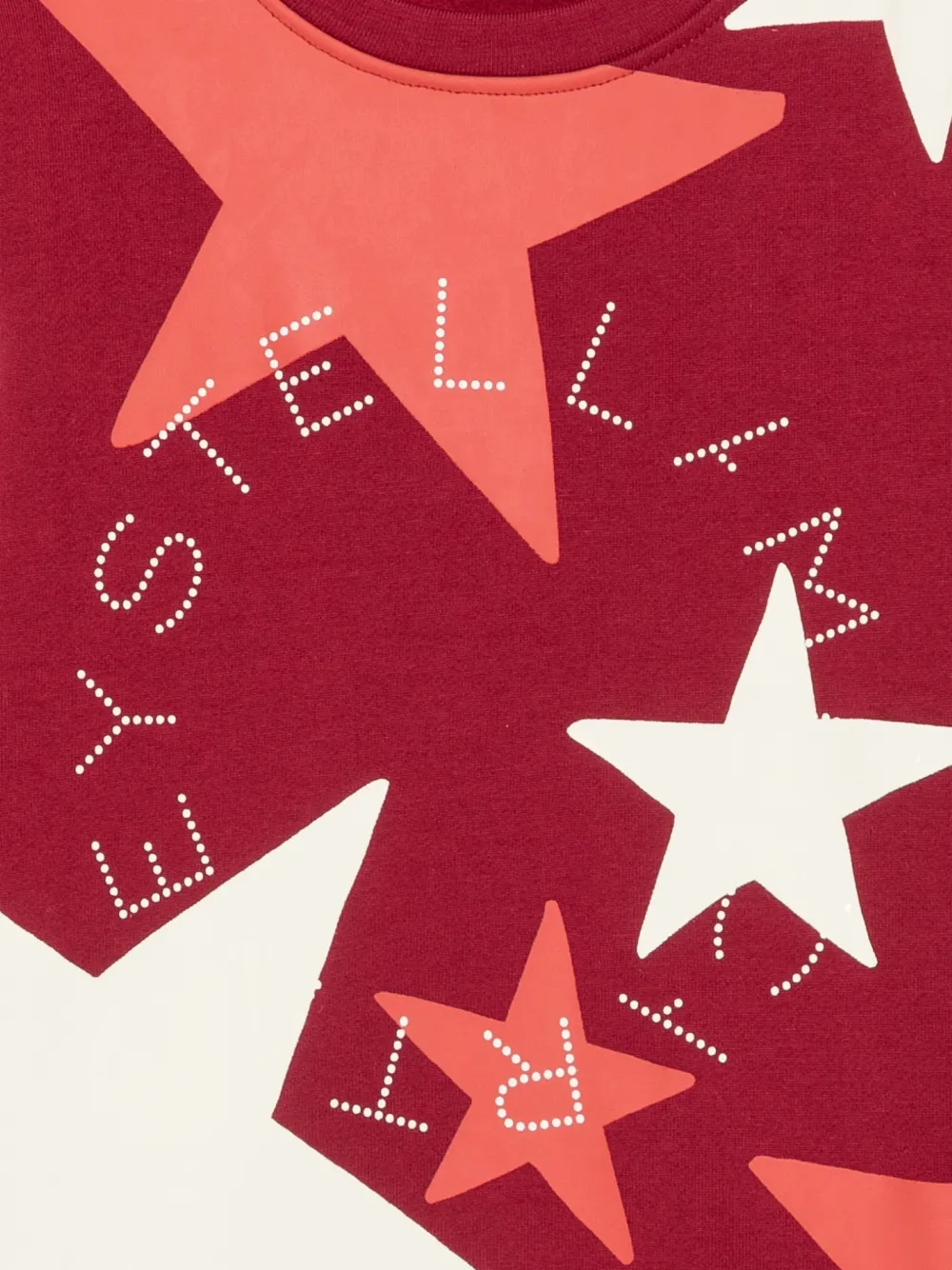 Stella McCartney Kids Sweater met sterrenprint Rood