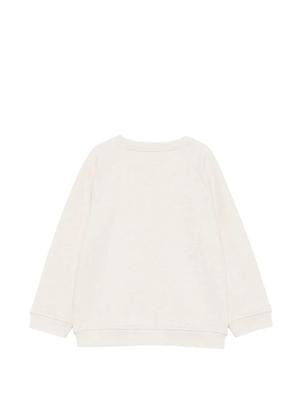 Stella McCartney Kids graphic-print raglan-sleeve sweatshirt Beige
