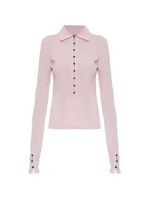 Jacquemus The Merino long-sleeve polo shirt