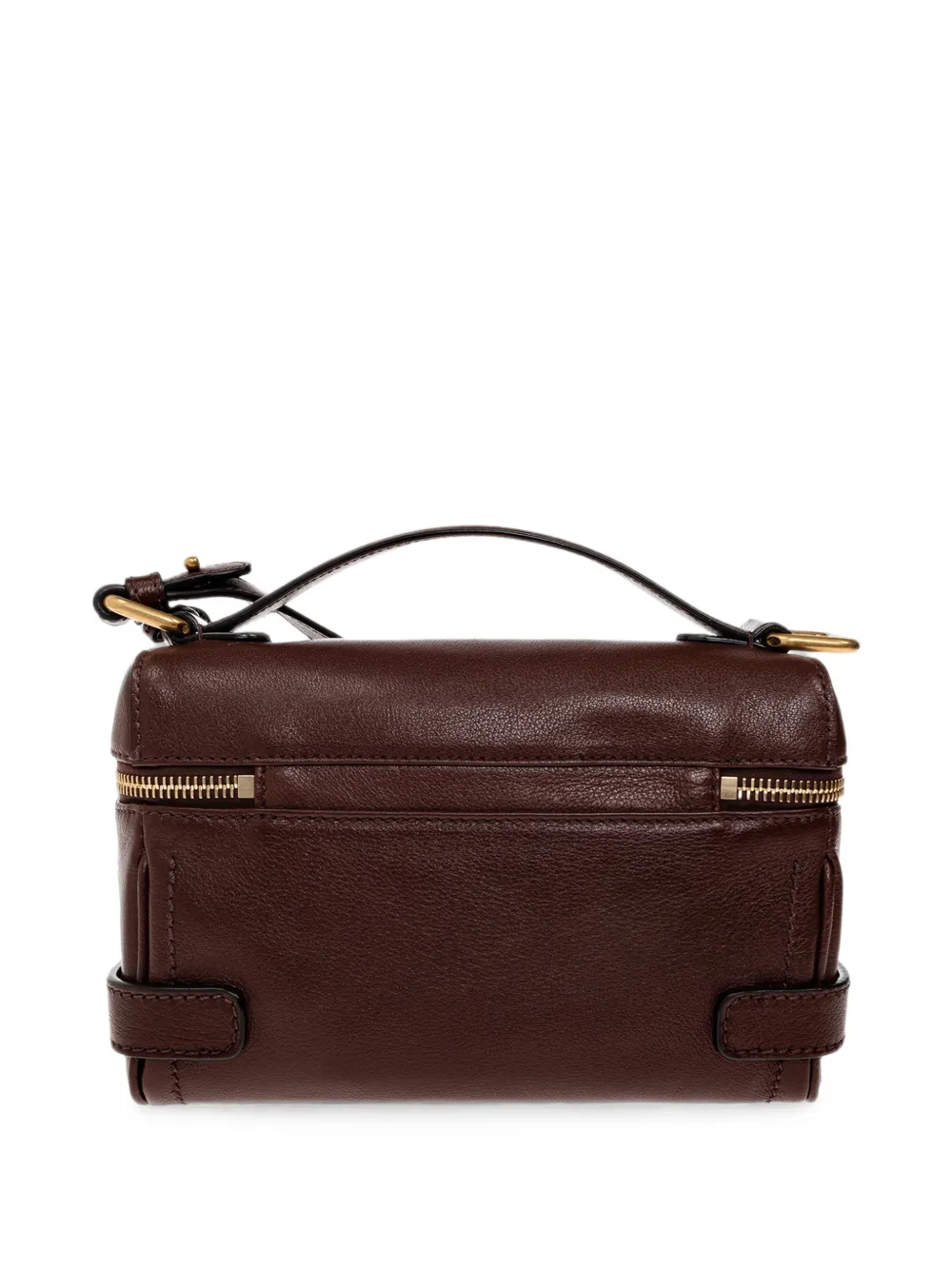 Chloé Paddington leren toilettas Bruin