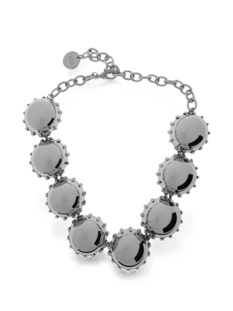 Marni logo-engraved necklace