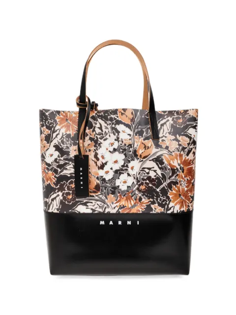 Marni floral-print tote bag