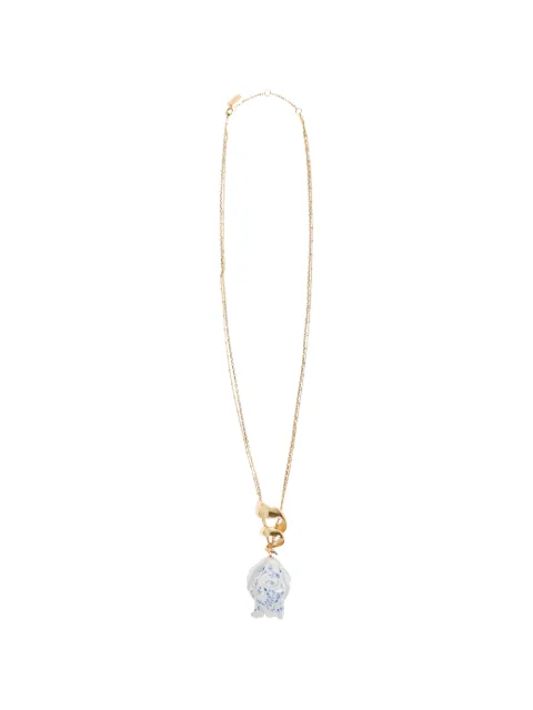 Chloé Bloomcraft floral-pendant necklace