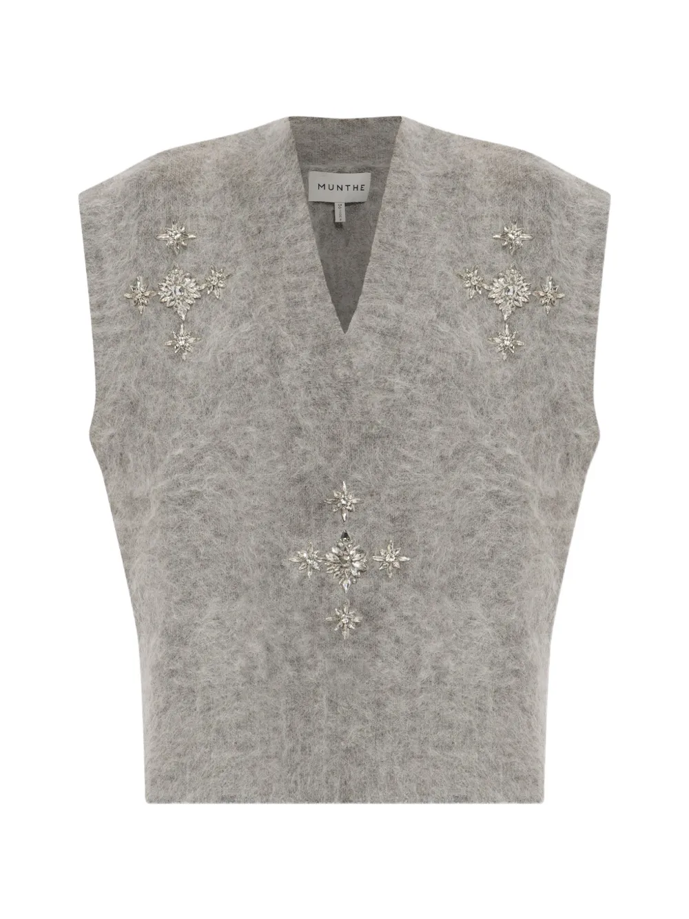 MUNTHE Vurulia crystal-embellished vest