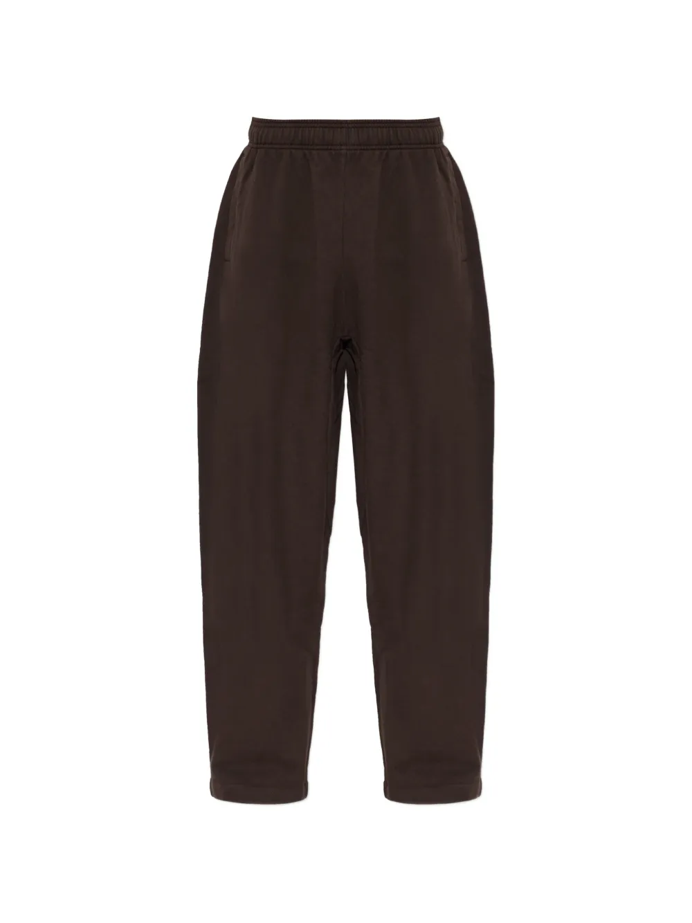 Jacquemus The Corso sweatpants jogging with logo patch - Marrone