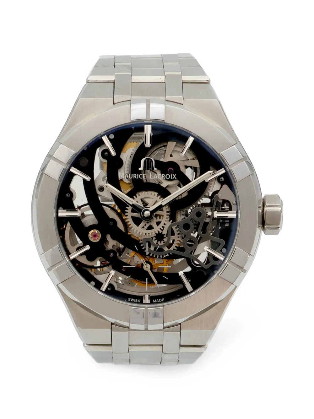 MAURICE LACROIX PRE-OWNED Aikon 45mm Armbanduhr - Silber
