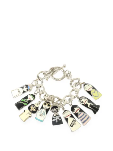 Marc Jacobs Vintage Miss Marc enamel charm bracelet