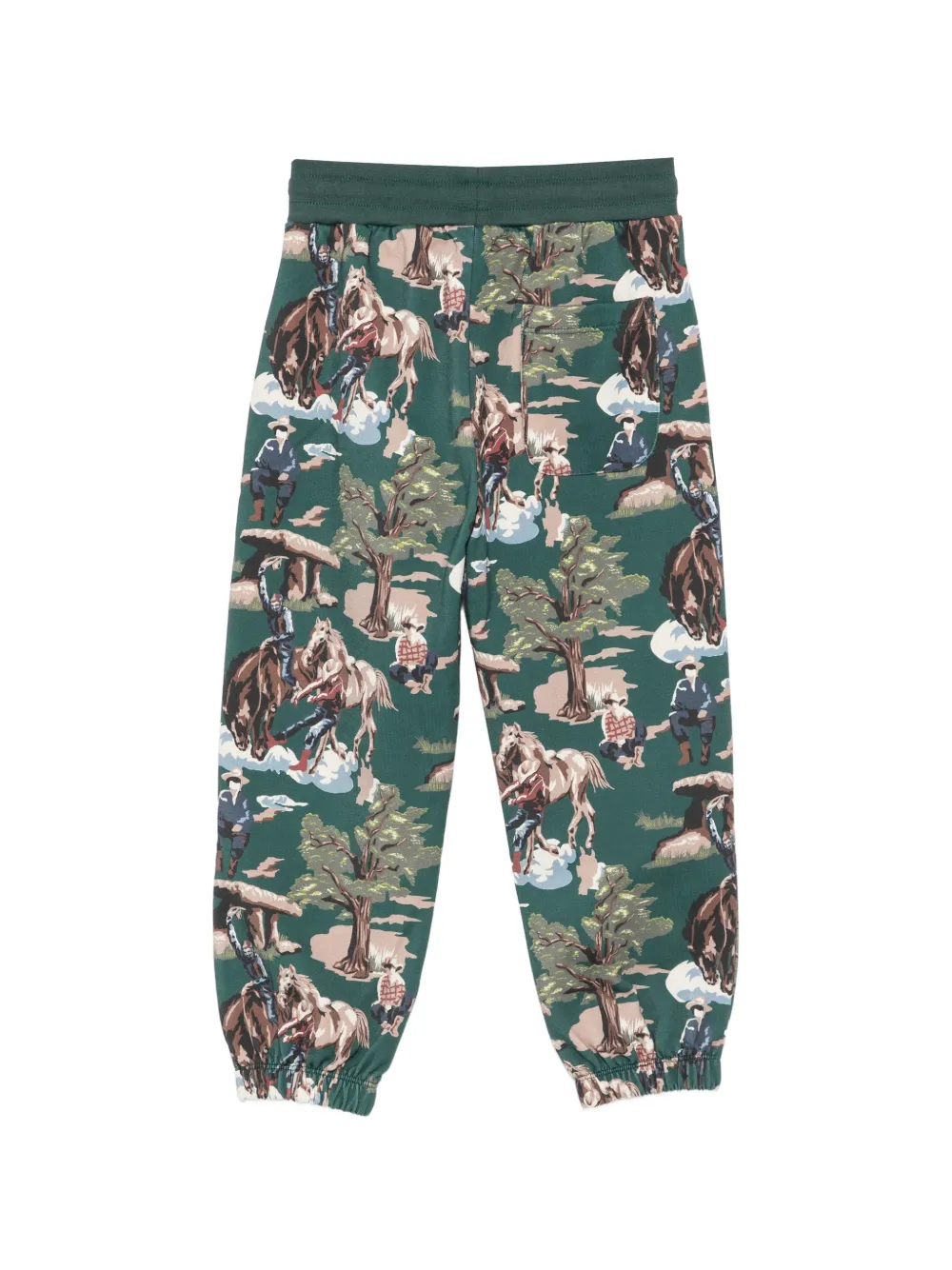Stella McCartney Kids Trainingsbroek met grafische print Groen