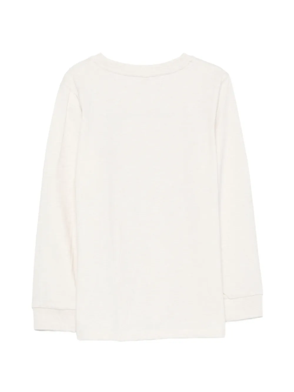 Stella McCartney Kids T-shirt met grafische print Beige