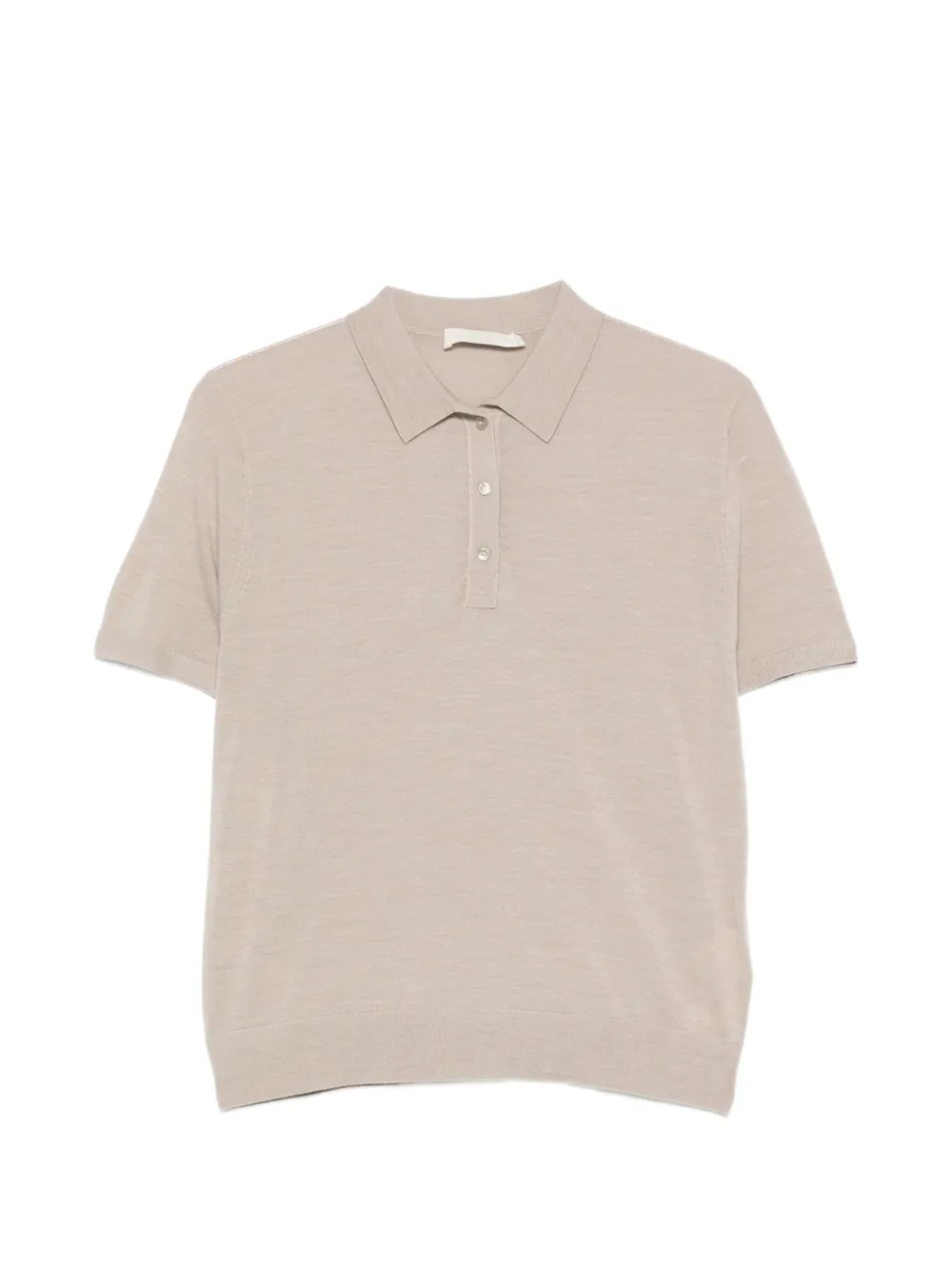 Eleh short-sleeve polo shirt - Toni neutri
