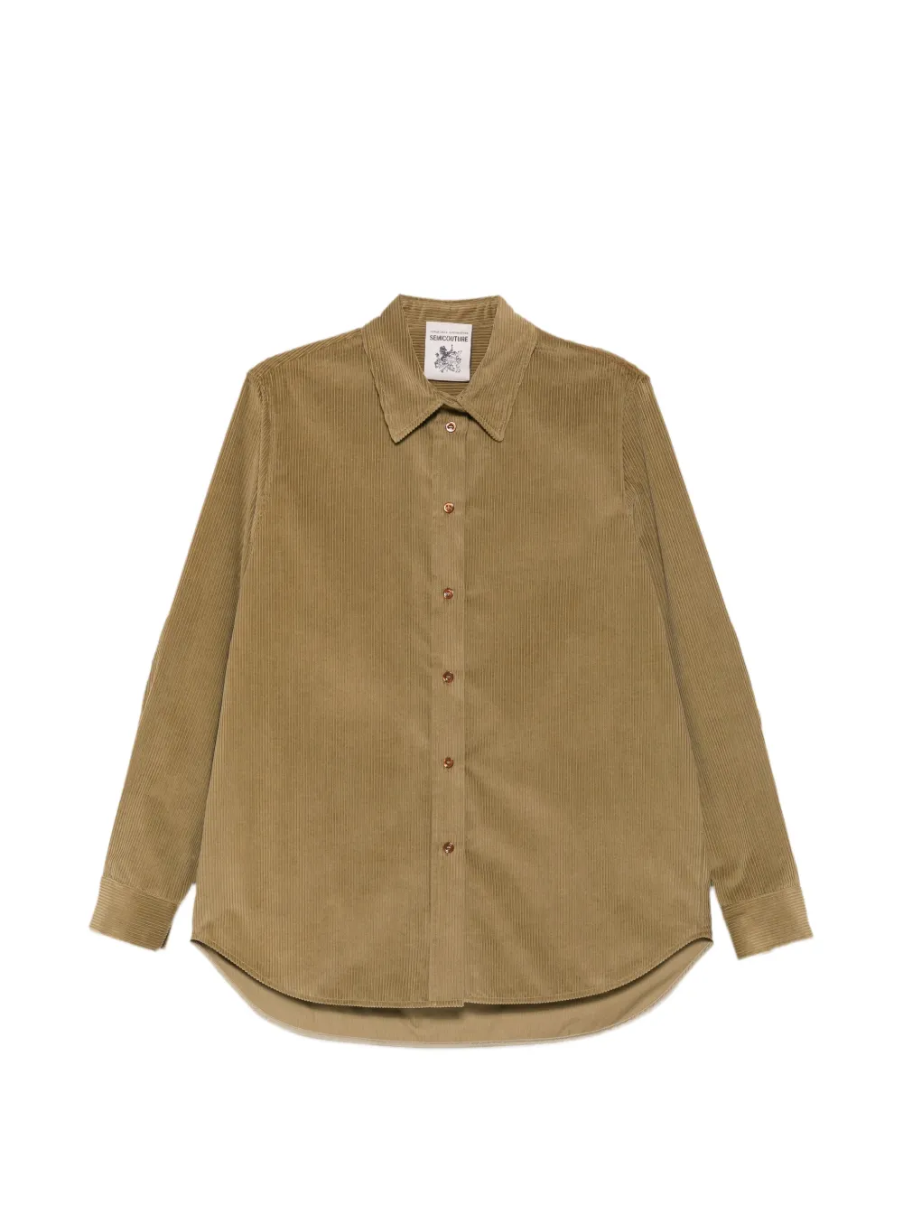 Semicouture Pollyana corduroy shirt