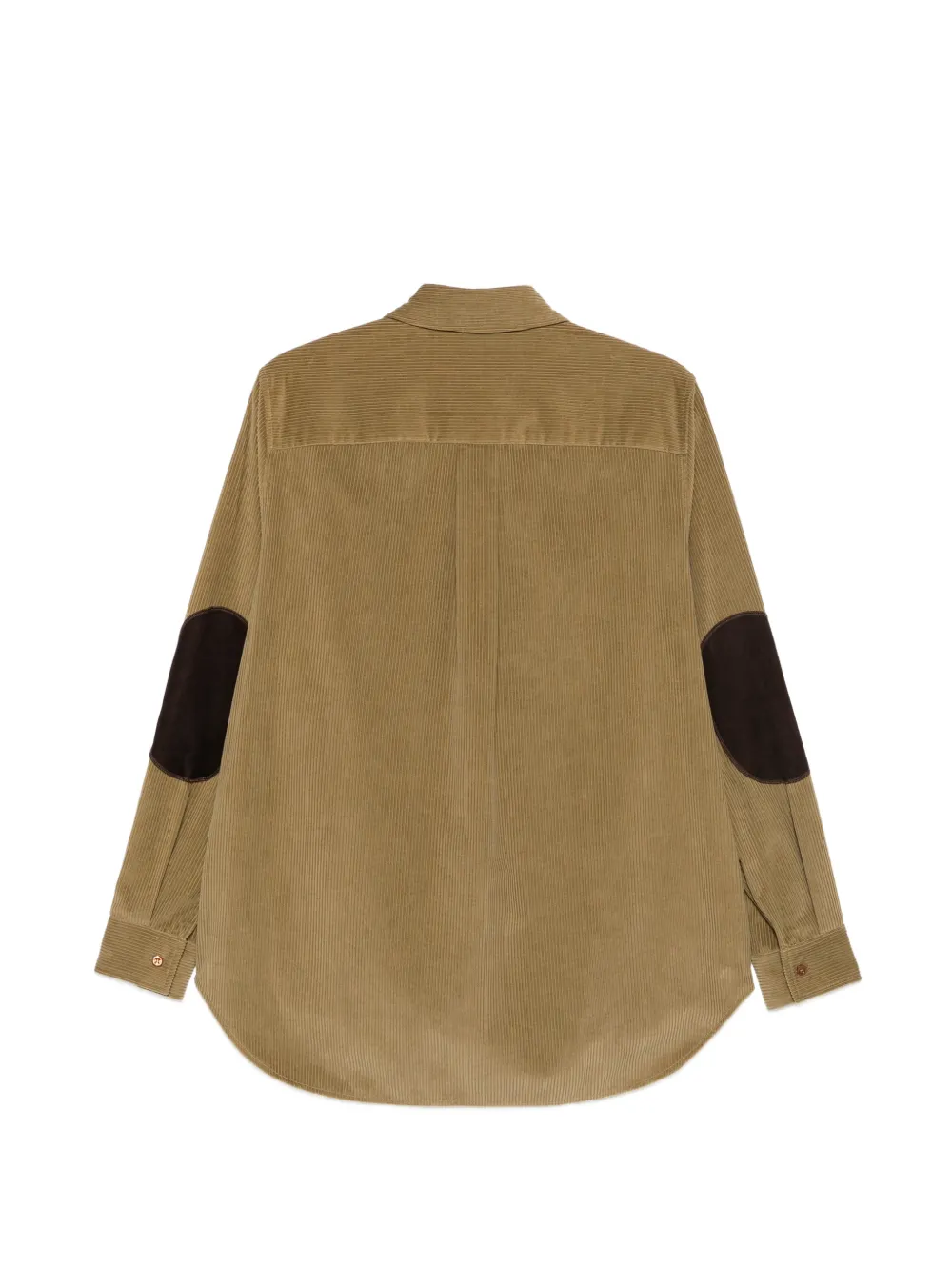 Semicouture Pollyana ribfluwelen blouse Groen