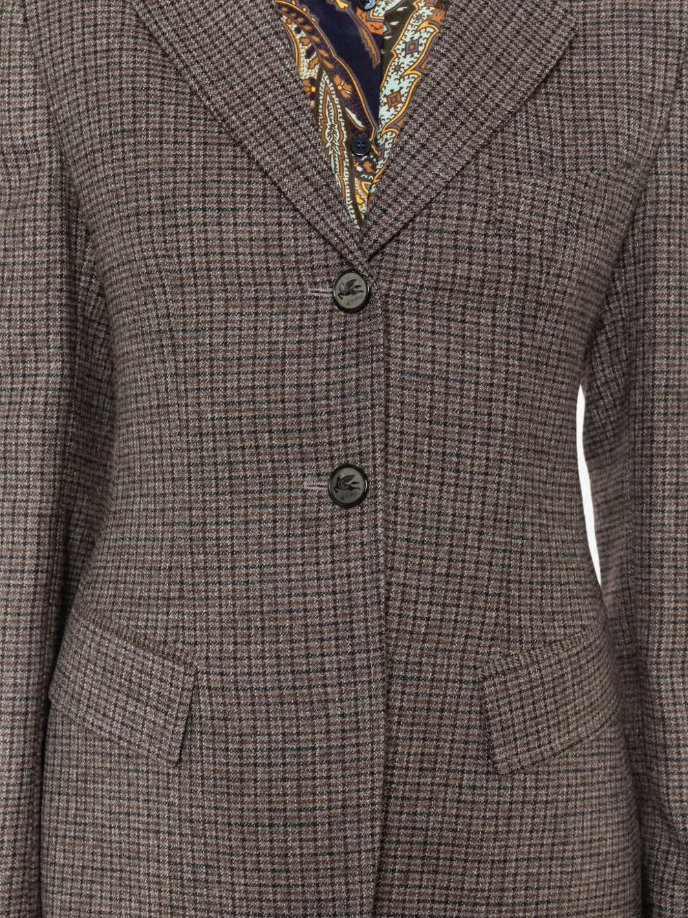 ETRO Jack met ceintuur Grijs