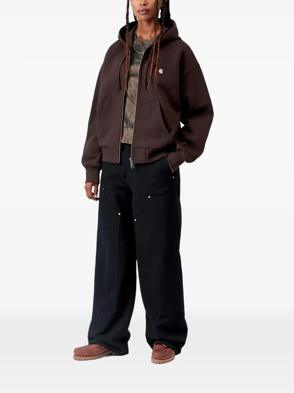 Carhartt WIP Casey hoodie Bruin