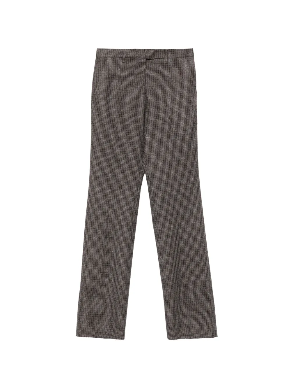 ETRO check straight-leg trousers