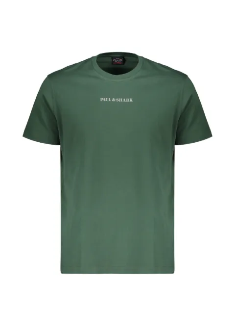 Paul & Shark logo-print cotton T-shirt