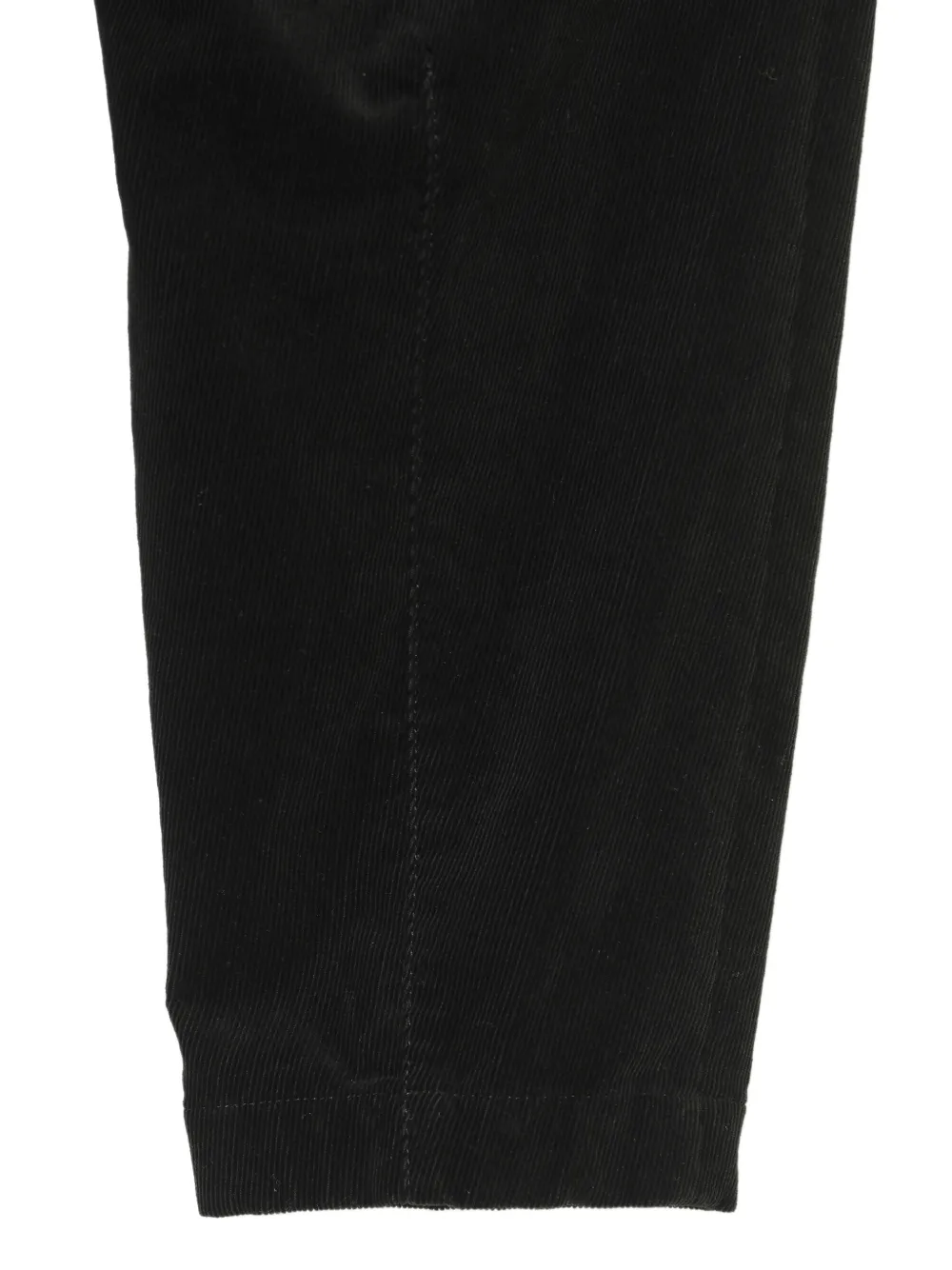 Undercover Ribfluwelen broek met knoopsluiting Zwart