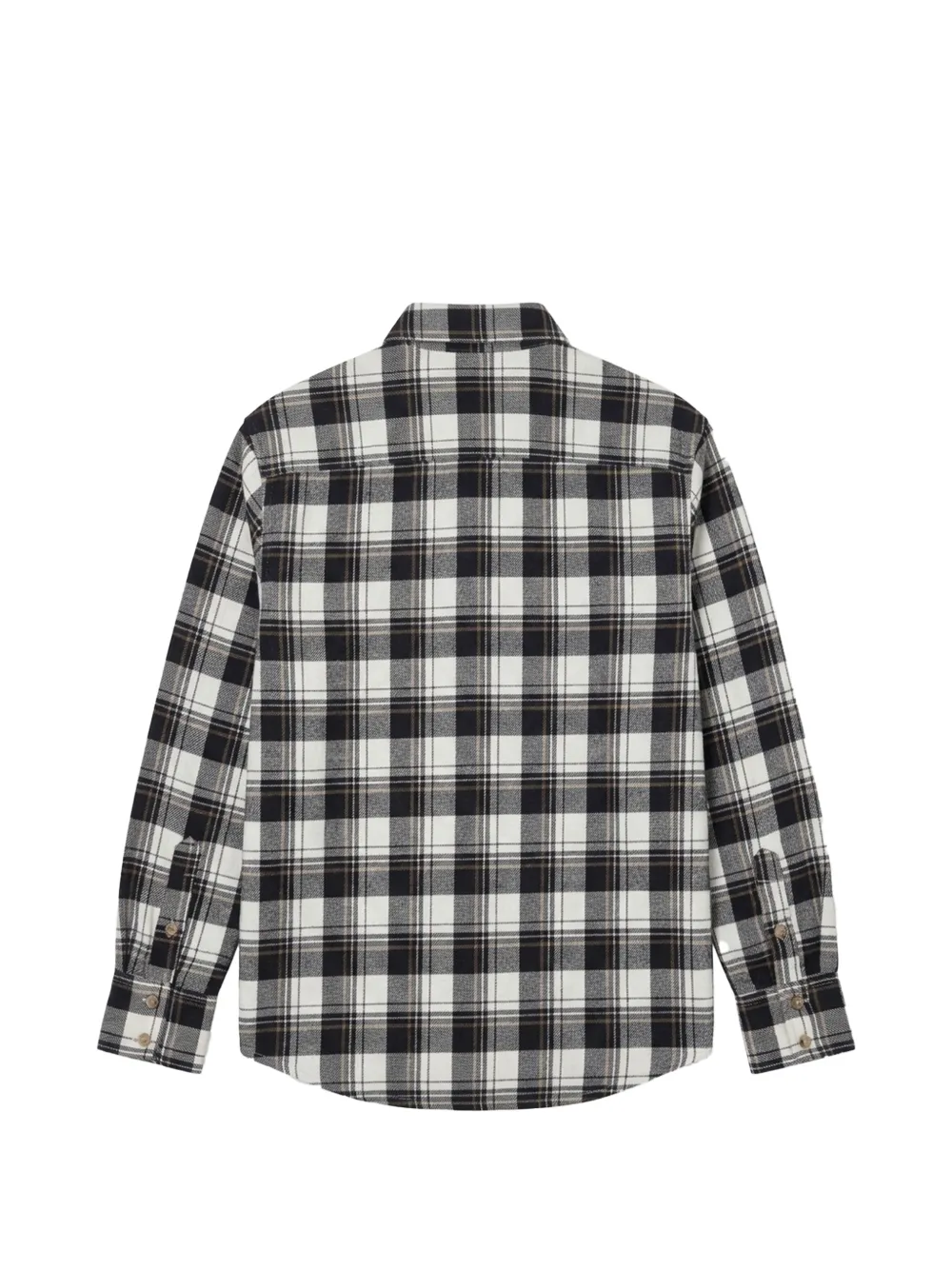 Levi's Nash geruit blouse Zwart