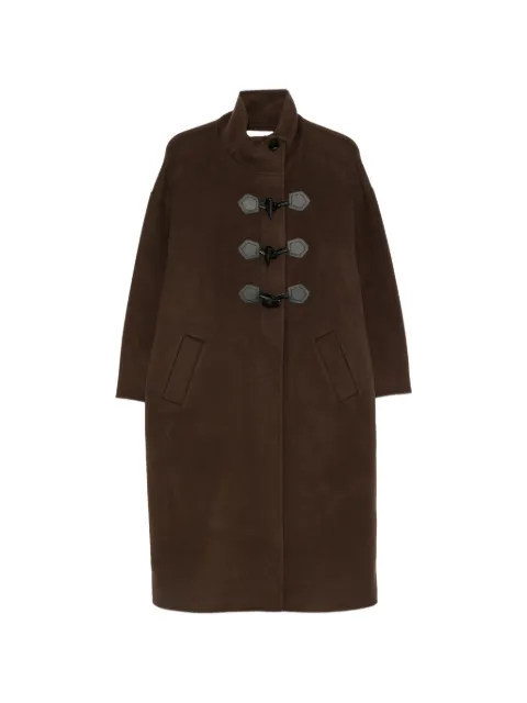 Ba&Sh Kaya toggle-fastening high-neck coat