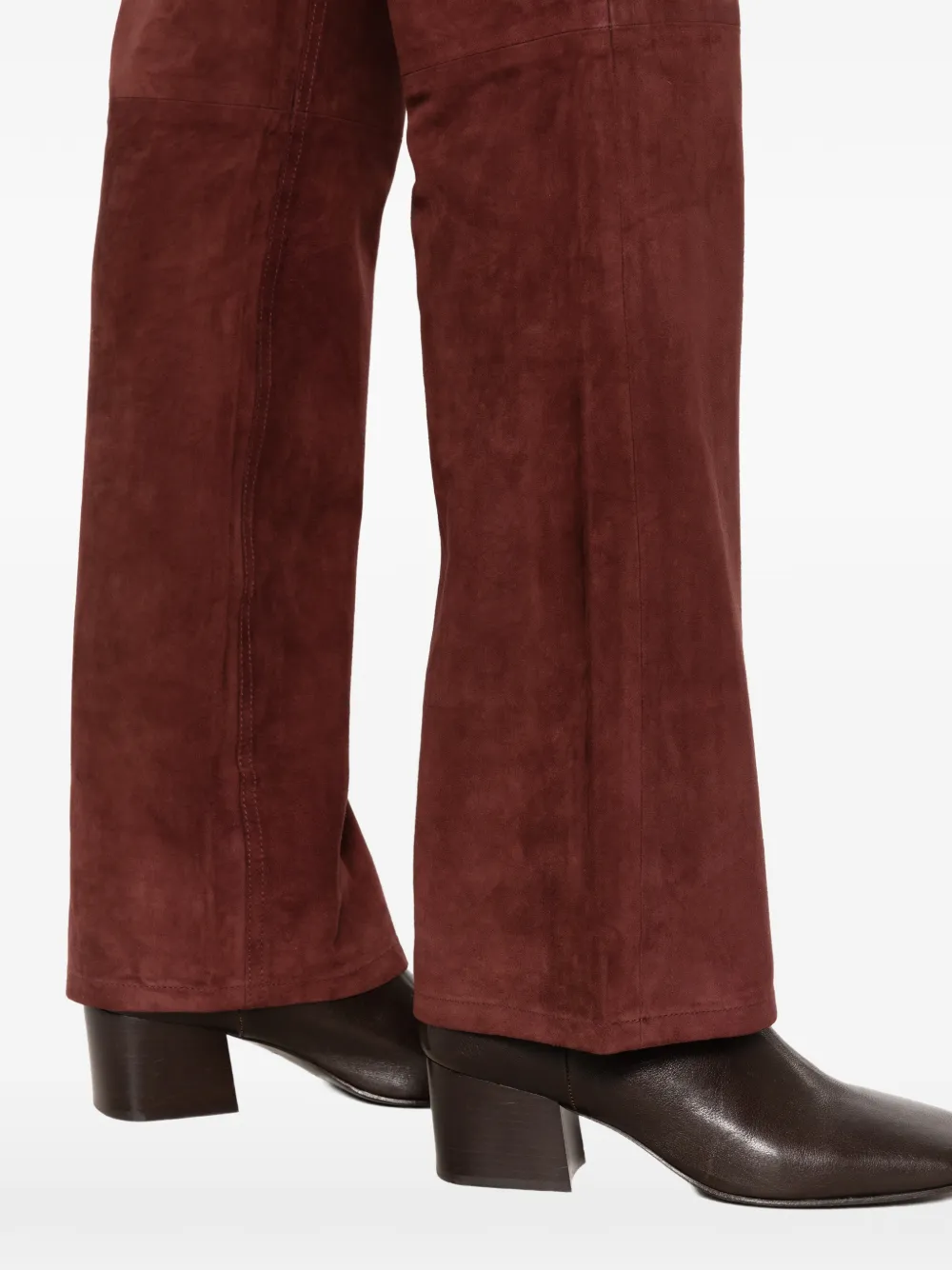 Ba&Sh Flared broek Rood