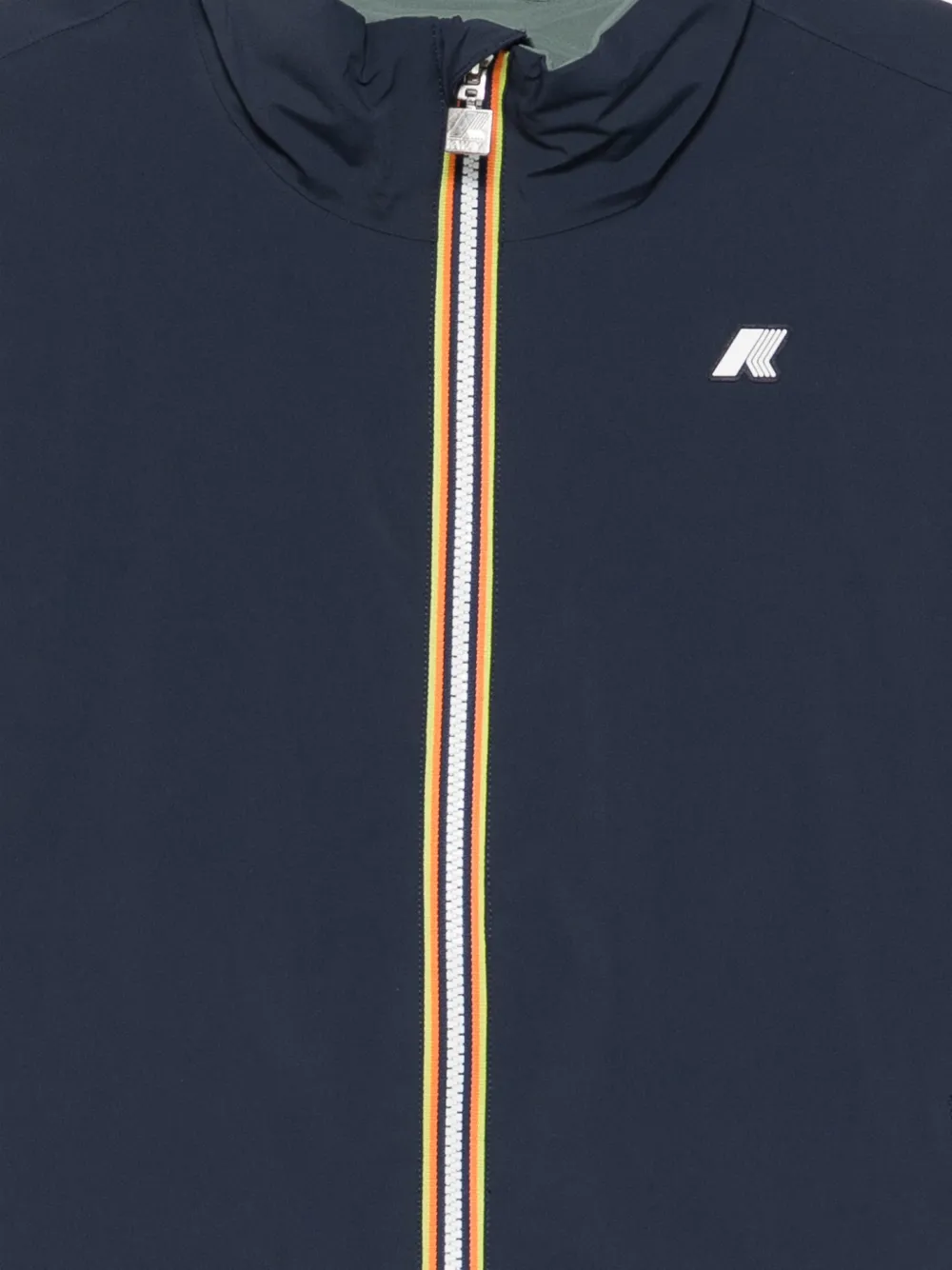 K-Way Omkeerbaar jack Blauw
