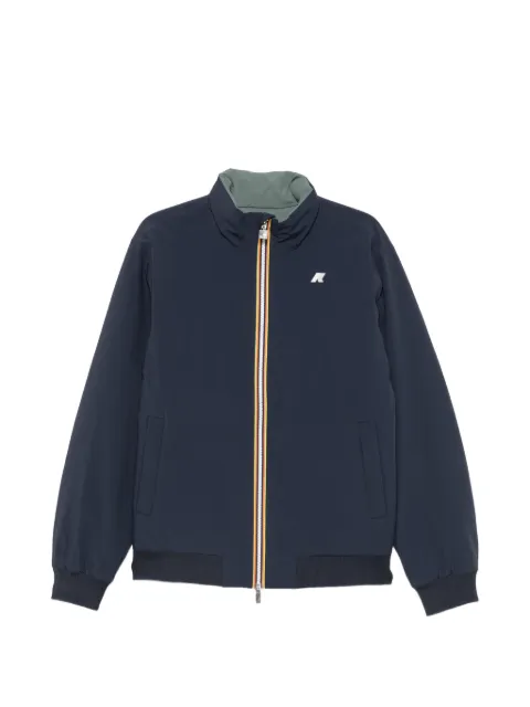 K-Way logo-patch reversible jacket