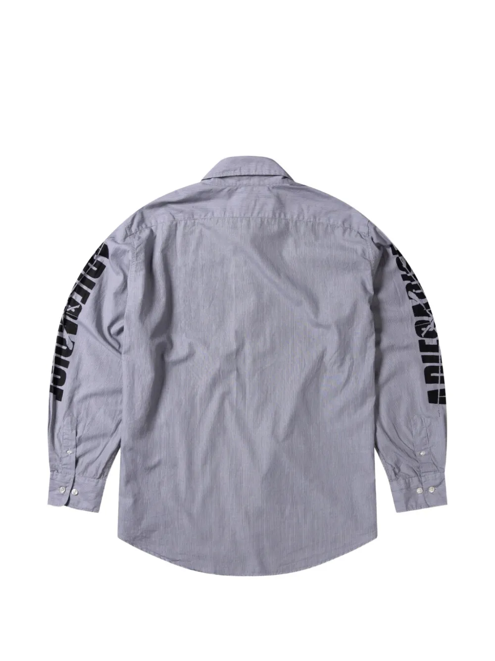 Aries Popeline shirt met grafische print Wit