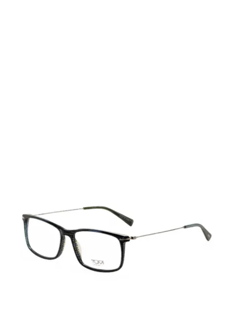Tumi rectangle-frame glasses