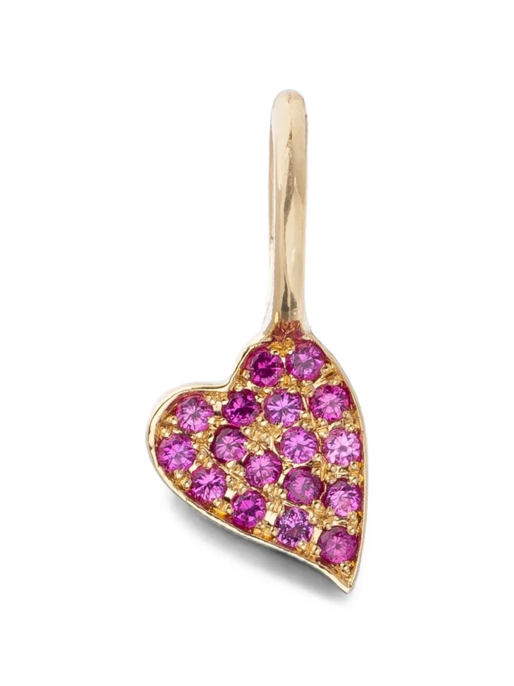 We by WHITEbIRD Clarisse Coeur ruby pendant - Oro