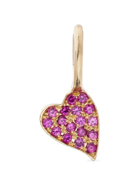 We by WHITEbIRD Clarisse Coeur ruby pendant