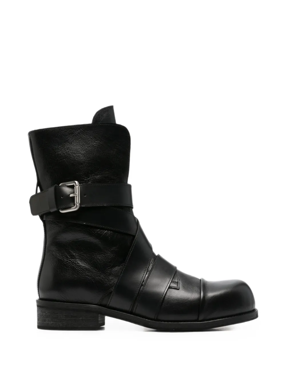 EGONlab. buckled leather boots