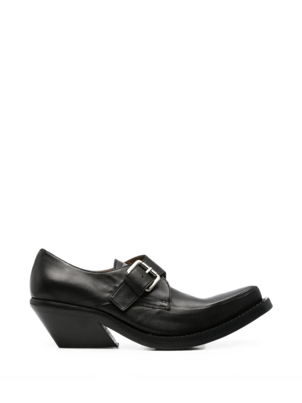 EGONlab. buckle-fastening leather Derby shoes