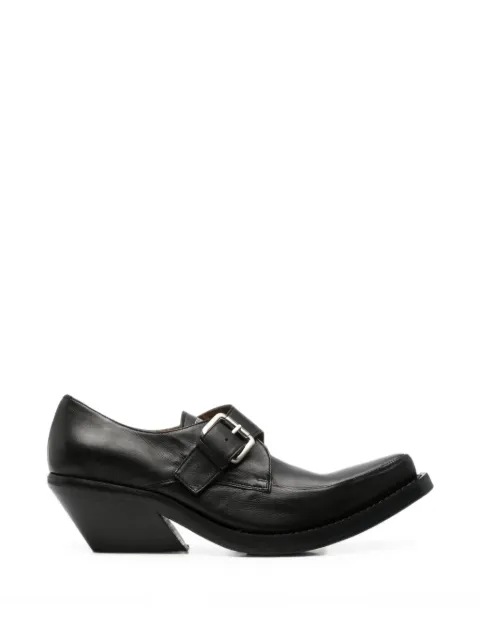 EGONlab. buckle-fastening leather Derby shoes