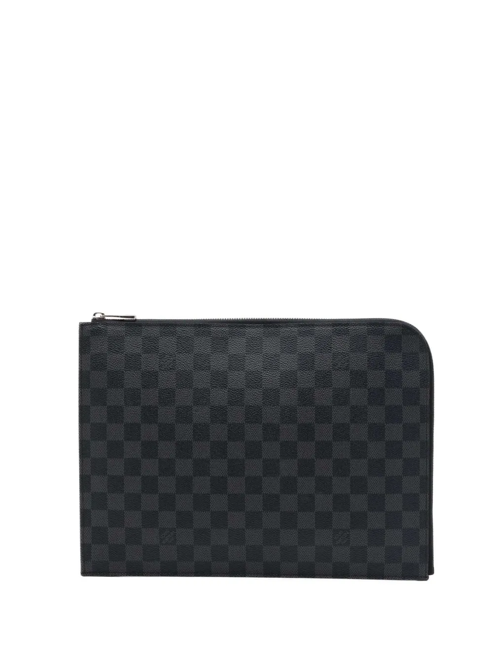 Louis Vuitton Pre-Owned 2015 Damier Graphite Pochette Jour GM clutch bag - Nero
