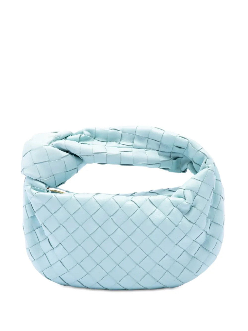 Bottega Veneta Pre-Owned 2012-2026 Mini Nappa Intrecciato Jodie hobo bag - Blu