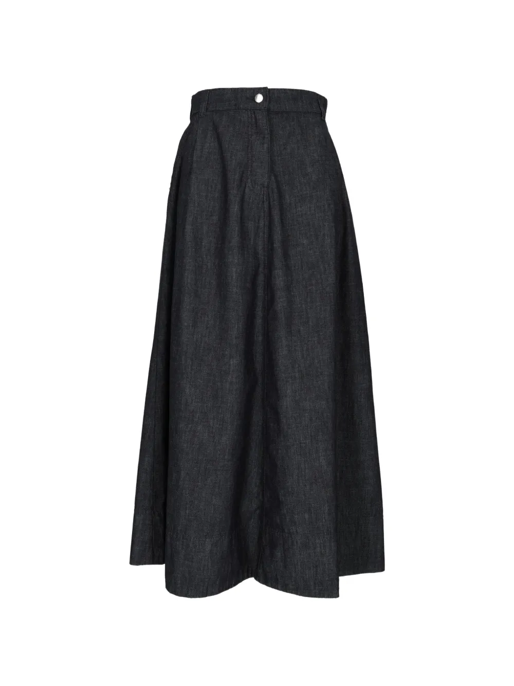 Emporio Armani high-waisted flared maxi skirt - Blu