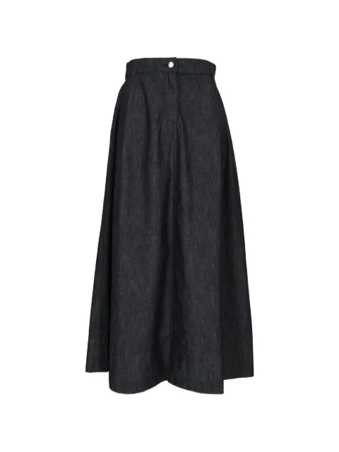 Emporio Armani high-waisted flared maxi skirt