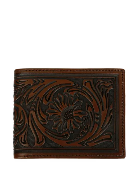 Stetson floral-embossed bifold wallet